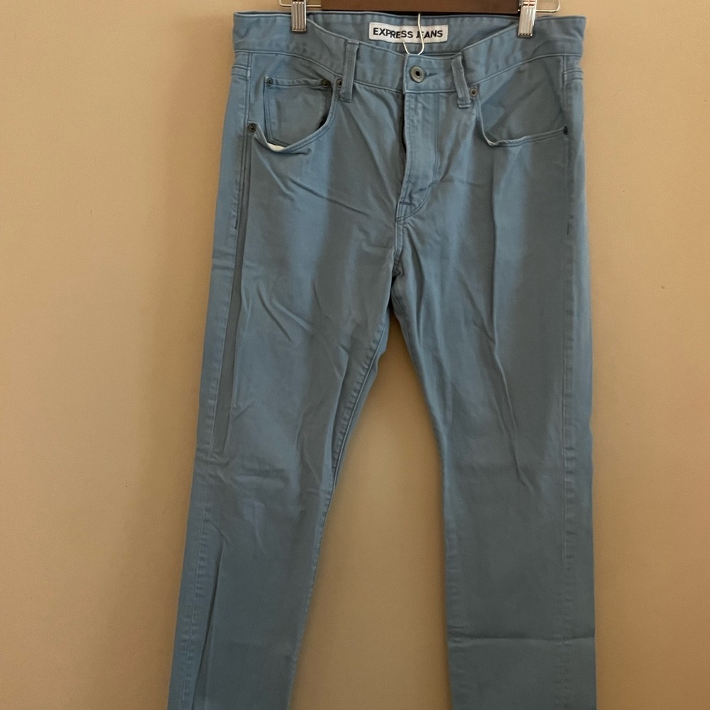 Express Jeans Rocco Slim Fit Skinny Leg - Blue